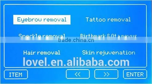 Alibaba china suppliers hot-sale RGB Double Rod tattoo laser removal machine