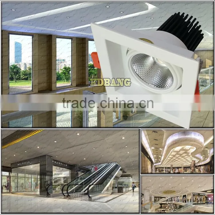 Taiwan Epistar ceramic chip 10w cob recess downlight led