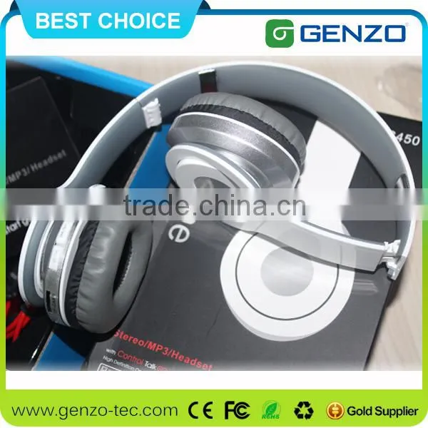 China manufacturer wireless stereo bluetooth headset for mobile phone with Bluetooth headphone