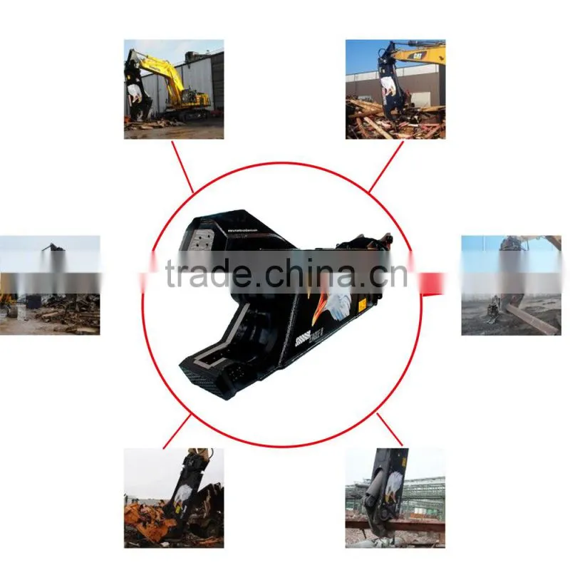rotary scrap metal cutting shear/hydraulic shear machine