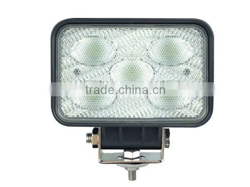 Wide flood 120 degree led tractor lights,car accessories 50W LED work light, waterproof auto lamp