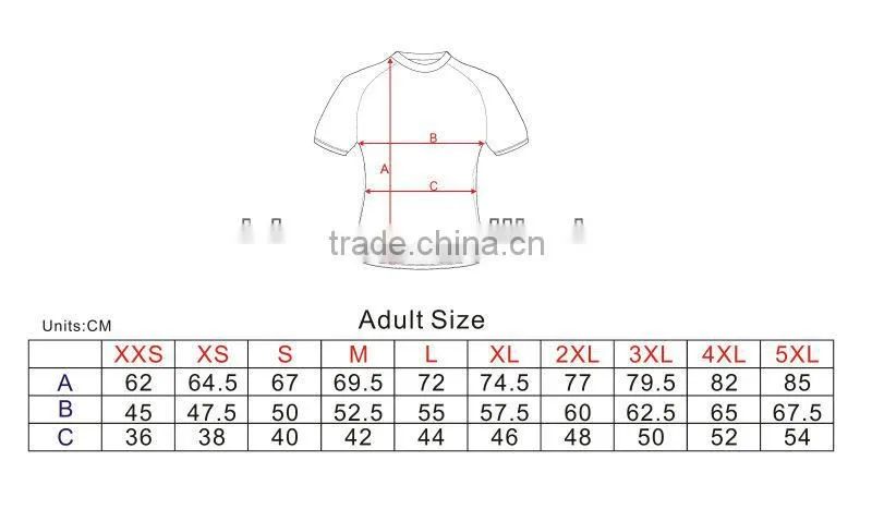 100 % Polyester OEM Rugby Club Top