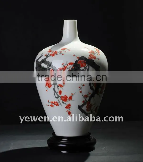 ceramic flower vase