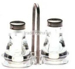Plastic custom unique sauce salt and pepper shaker