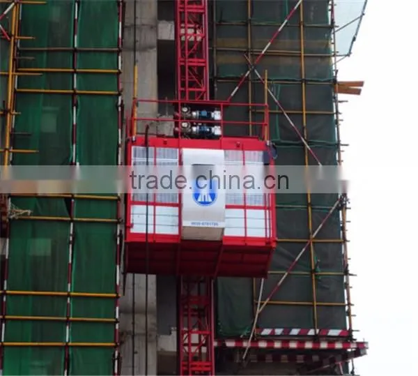 New condition SC100/100 Double cage construction elevator
