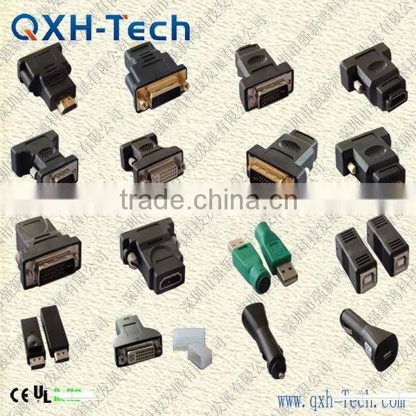 PC connecting Male to Female HDB15 to DVI 24+5 adpater driver