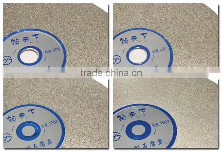 Diamond Coated 6 inch Flat Lap Wheel Lapidary Lapping Polishing Disc Lapidary Tools Jade Agate Amethyst Stone Tourmaline Opal