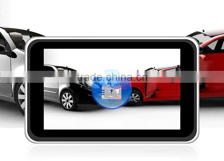 5 Inch Android Car Dash Cam With 1080P Full HD Capacitive Touch Screen Portable DVR