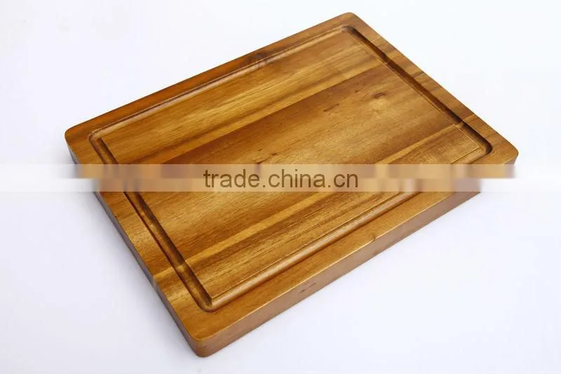 100% food-grade edge grain carving butter chopping board