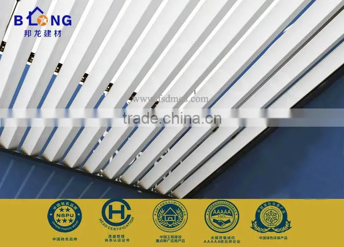 hot sale sound absorbing aluminum drop ceiling tiles