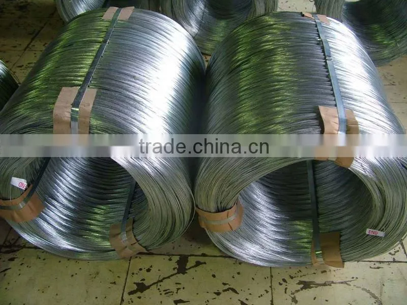 Hot-dip galvanized spool wire