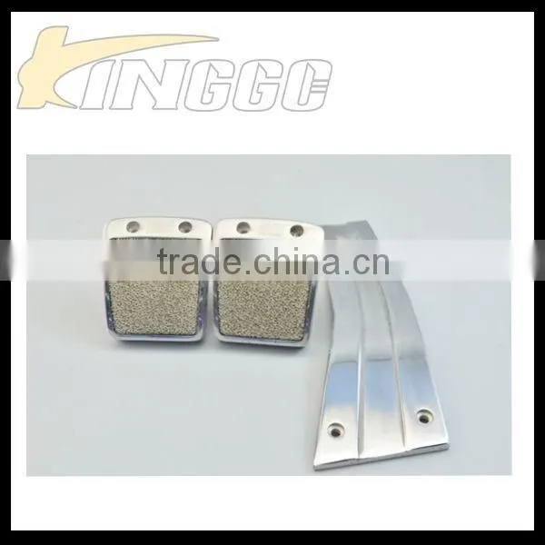 Racing Auto Silver Aluminium Foot Pedal For Car