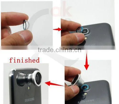 Universal Magnetic 2X metal Zoom telephoto phone magnetic lens for iPhone 5