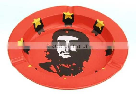 Round shape Ashtray Tin Box