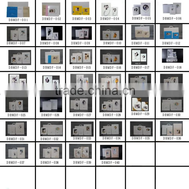 Double100 wooden photo frame photo picture frame of different shape