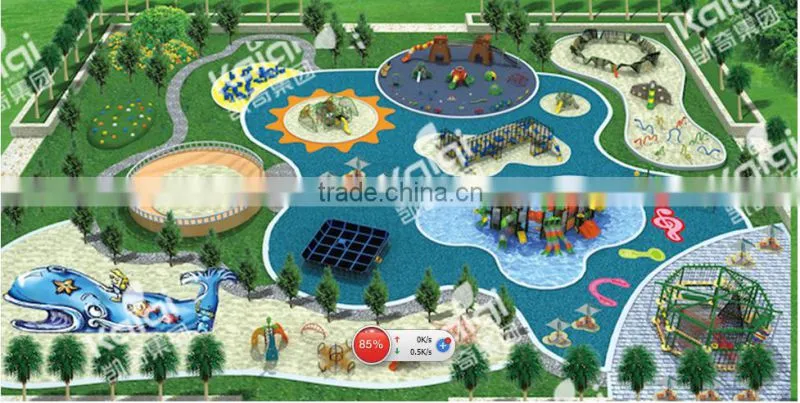 Kaiqi Kids Outdoor Playground Ancient Series KQ60013A