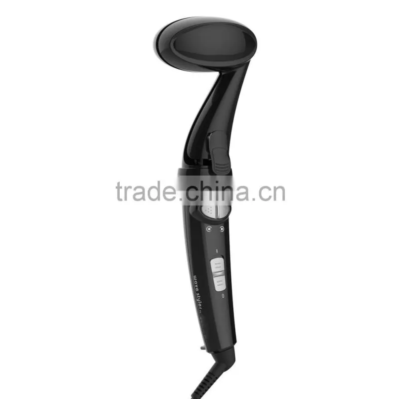 2 in 1 PTC Heating Rotating Head 3D Metal Teeth Hair Straightener and Curler Set