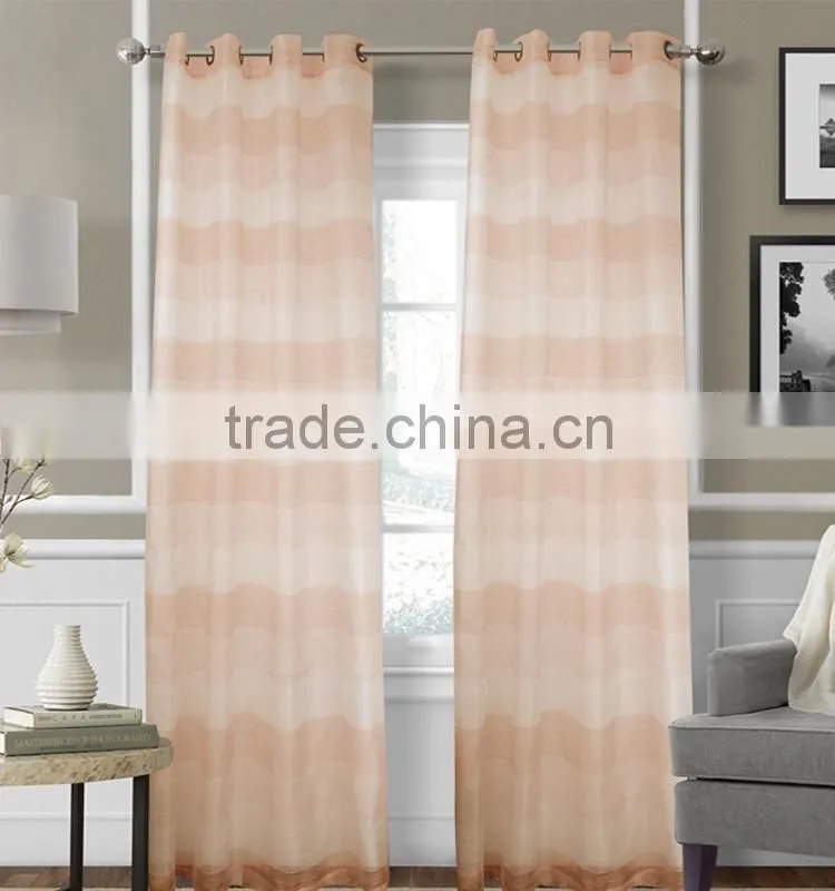 HLHT competitive price new luxury classic jacquard curtain design new model