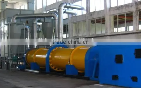 High humidity material rotary dryer for drying biological materials
