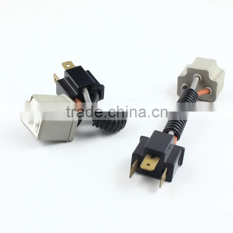 H4 9003 HB2 LED bulb socket H4 Ceramic Male Female LED extension cable holder plug adaptor socket connector