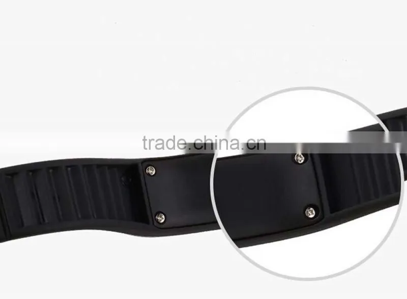 Fashion Design Ultra Thin Sports Silicone Digital Unisex LED Sports Bracelet Wrist Watch