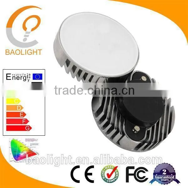 Factory directly 6w 110V / 240V aluminum warm white GX53 led under counter light