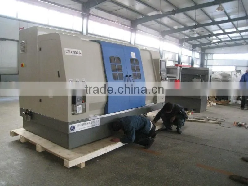 CNC550A high precision twin spindle cnc lathe milling center
