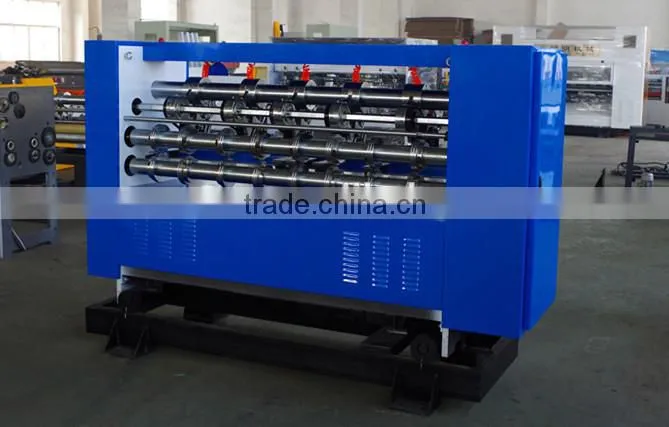 SMBD-HY series electrically left-right moving type inline thin blade slitter scorer