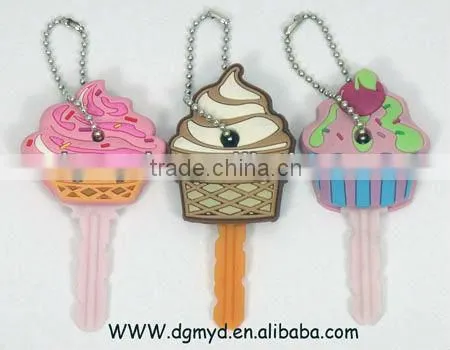 3D Skull Soft pvc key cover for Hallowmas 2013 (MYD-1600)