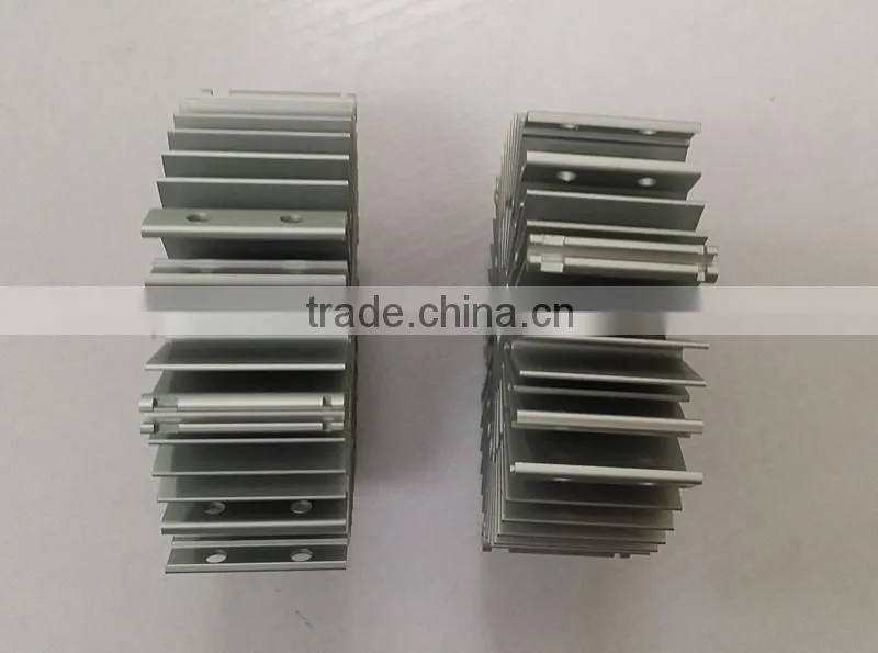 Customr design round Aluminum extruded heat sink/ heatsinks/Radiators for LED Lighting colding/ CPU colding sunflower heatsin