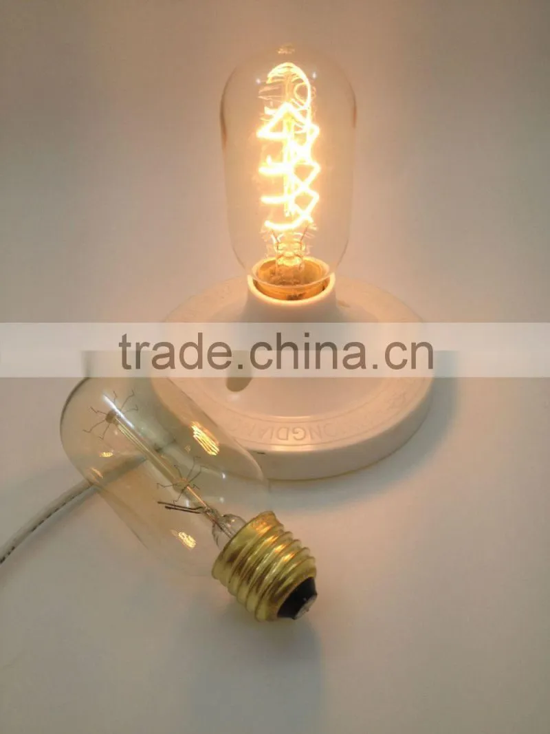 2015 China manufacture Anitique Vintage Edison Bulb E27 Vintage Edison Light Bulb 40w