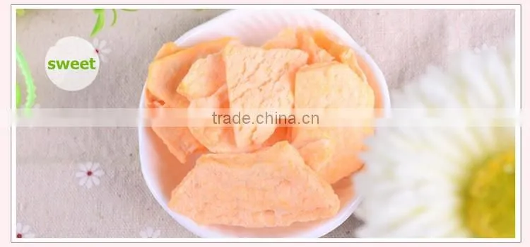 freeze dried hami melon dry fruit snack