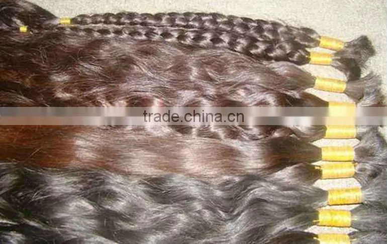 Wavy European Virgin Remy Hair Bulk