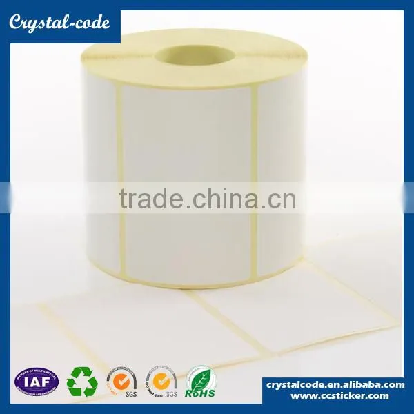 Weighing paper folding thermal label paper roll for handbags
