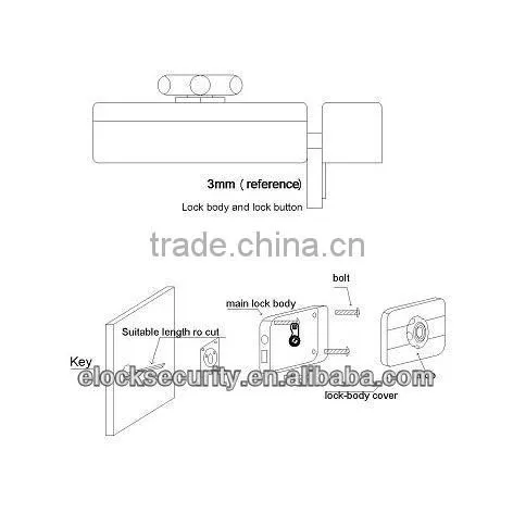 Intelligent Electric Door Lock with Knob