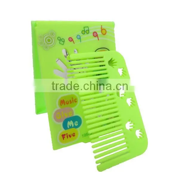 Very cheap and high quality hair comb mirror