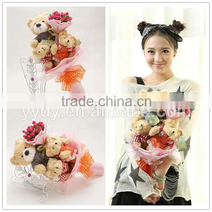 Unique Wedding Gift Bear Bouquet
