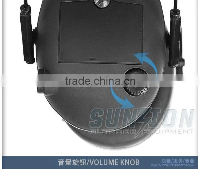 Hot-selling ABS Material Durable Tactical Ear Muff (Electronic Control)