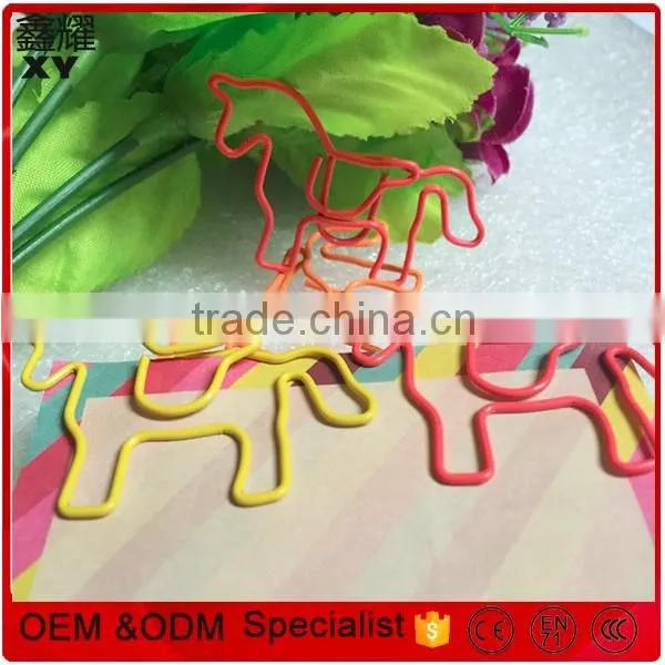 The 12 Chinese zodiac shapes animals design metal paper clips