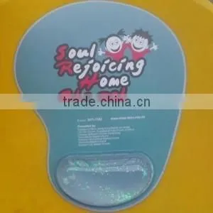 3D silicone rubber wrist rest mouse pad