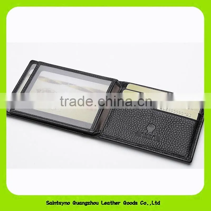 Woven patter Leather driveing licence wallet driver licence holder wallet 15051