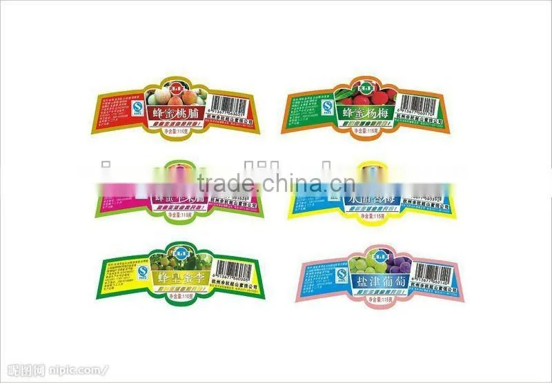 shanghai printing round colorful sticker