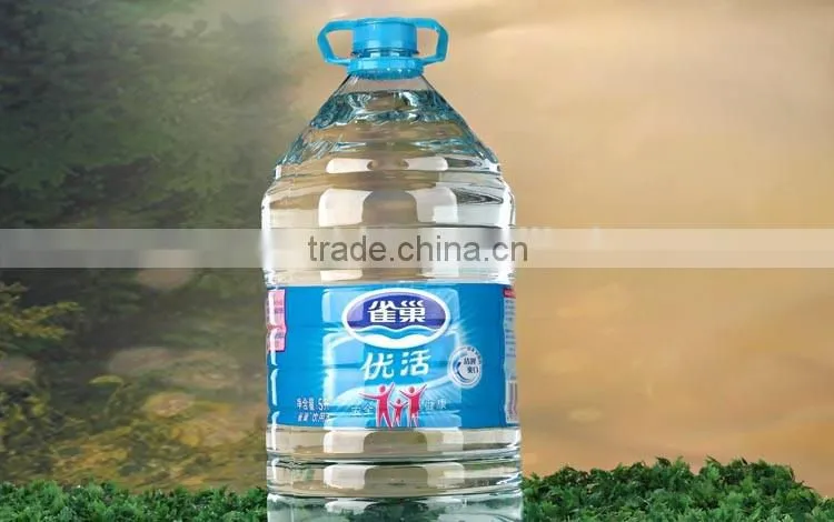Bottled Mineral Water Filling Capping Machine For 5L PET Bottle