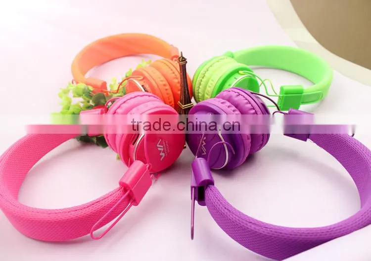 FM headphone, Fashion Candy Color Earphone,best selling products.