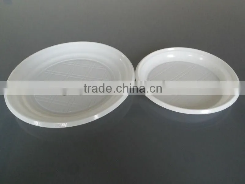 Factory Directly Supply 8 inch Disposable Plastic Plate For Food