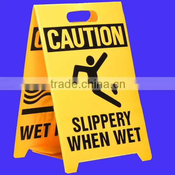 4mm coroplast warning sign,flute sign board,2 sided coroplast sign