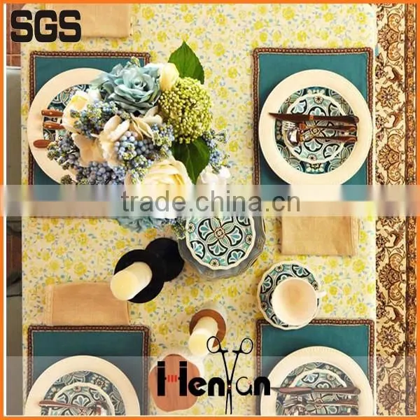 wholesale custom sequin artificial grass table runner