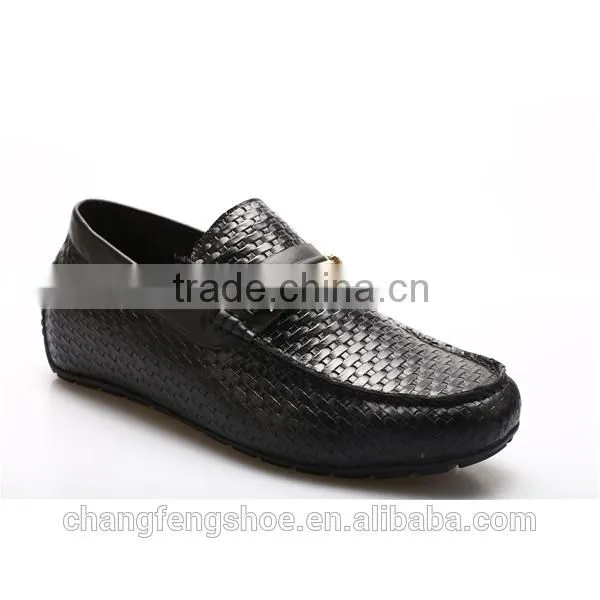 Men casual flat leather shoe/elevator shoes/casual breathable shoes