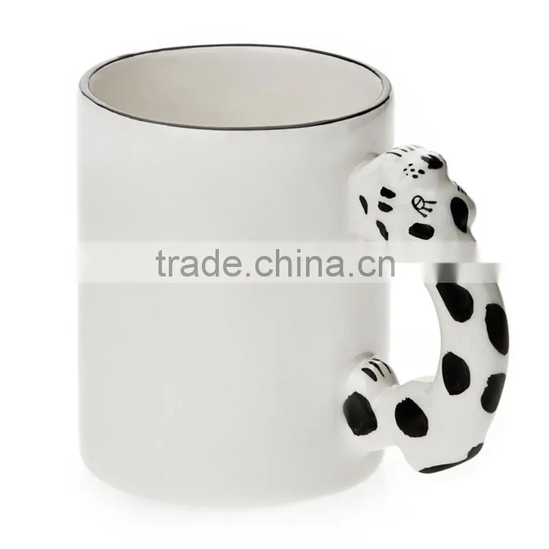 Sublimation mugs with 3d animal