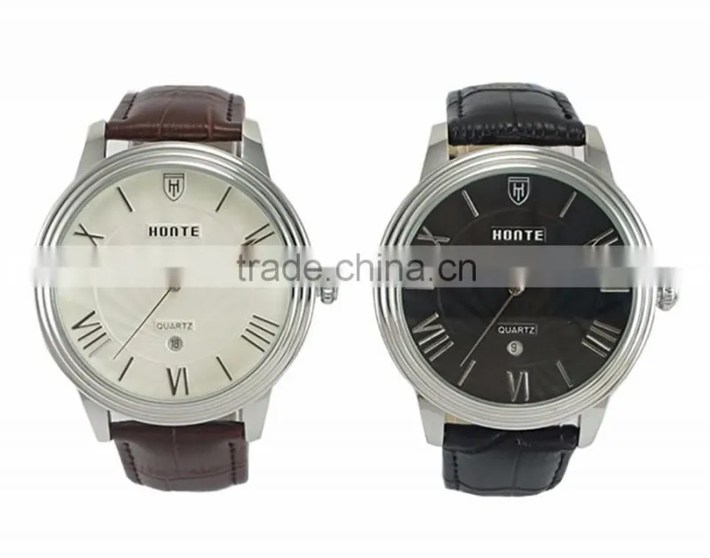 Multifunction Men's watch with calendar alloy watch daily water-proof